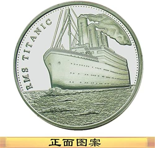 Титаник Комеморативна Монета Океан Срце Љубов Желба Монета Монета Колекција Ревидира Титаник Комеморативна Монета