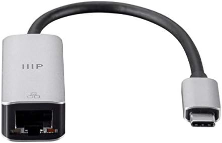 Monoprice USB-C до HDMI VGA USB 3.0 Gigabit RJ45 SD картичка USB-C порта за податоци USB-C Адаптер за испорака на електрична енергија