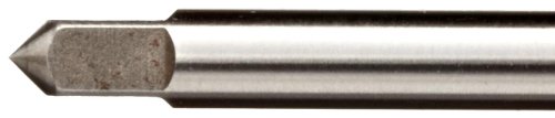 Alvord Polk 155-S-04 со голема брзина на челичен пин-пин-ремен сет, директен флејта, неоткриен финиш, 7-парчиња, 7/0- 0 Taper Pin