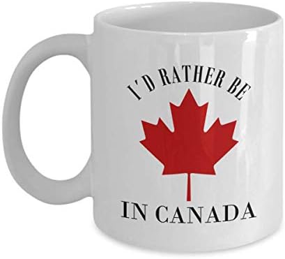 Кригла за кафе во Канада, повеќе би сакал да бидам во Канада, Канада за кафе, Канада за сувенири во Канада
