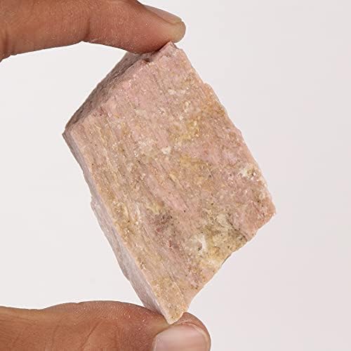 GemHub Природен кристал Uncut розов опасен лековит камен 783,60 КТ груба сертифицирана декорација на скапоцен камен, полирање, завиткување на