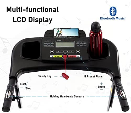 Преклопување на неблагодарна работа наклон Електрична неблагодарна работа за домашна преклопна Bluetooth музичка чаша држач за срцев ритам сензор за трчање за трчање