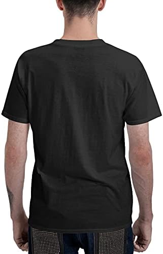 Машка тинејџерска маичка со кратки ракави со кратки ракави Топ 80 -ти и 90 -ти кошула обичај облека