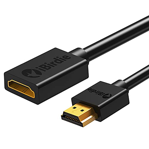 Кабел за продолжување на Ibirdie HDMI 6 стапки - 4K HDMI Extender - Машко до женско