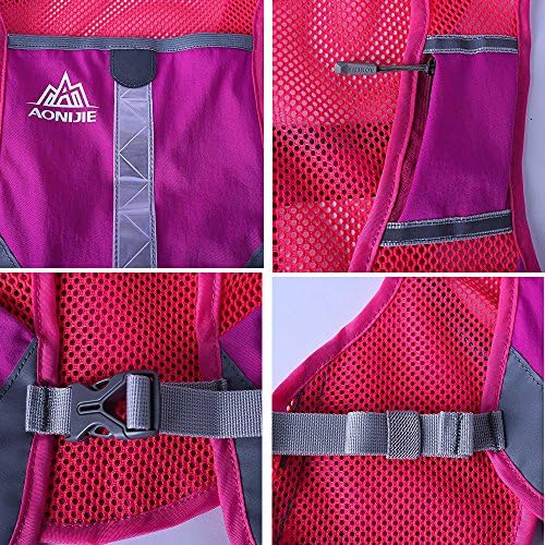 Aonijie Lovtour Unisex Premium рефлексивен елек за трчање велосипедска облека за жени мажи безбедносна опрема со рефлексивна висока видливост