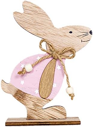 2021 облици на зајаци украси Велигденски украси, персонализиран велигденски украс дрвени занаетчиски подароци приказ Дома декорација