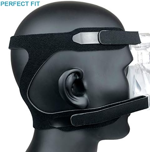 Замена на ленти за маски со целосна CPAP CPAP CPAP, замена за серијалот за ресмедирање на Mirage и Philips Respironics Не-Строхенски траен