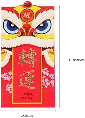 Тофику Собрес пара Динеро 18 парчиња 2023 Кинеска Нова Година Црвени Пликови Среќни Пари Пликови Година На Зајакот Црвени Пакети