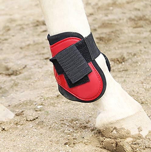 Чизми за коњски нозе Пу Заштита на задниот дел на коњите за заштита на коњи - Когост на коњи -