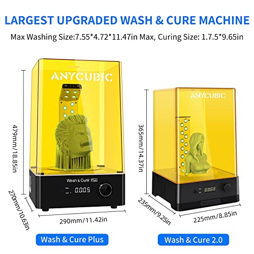 Anycubic Photon Mono X 6K смола 3Д печатач и Anycubic Wash and Cure Plus, смола пакет за 3D печатач