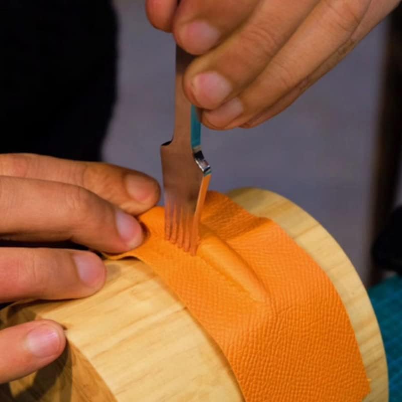 1pcs DIY кожа занаетчиски ремен за занаетчиски лепак за бод за шиење на дрвени рачни додатоци за алатки - додатоци за алатки -