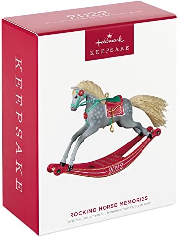 Hallmark Keepsake Christmas Ornament 2022 Годишен датум, спомени со коњски коњи