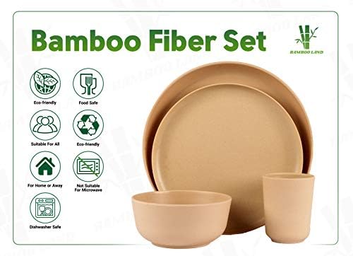 Бамбус Земјиште Во собата за 2 лице /бамбус влакна садови за јадење безбедно, еднократно бамбус садови, Еко-пријателски бамбус садови,