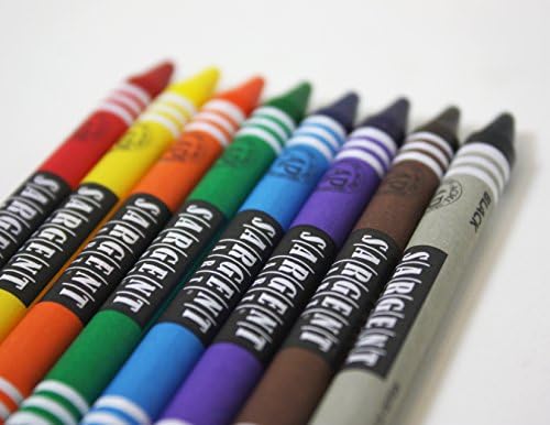 Sargent Art 400 Crayon Crayon Class Pack, Најдобар асортиман за купување, 3-5/8 инчи, 55-3220