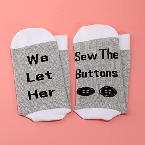 Левло хорор и фантазија филм инспириран подарок, let дозволивме да ги шие копчињата чорапи за застрашувачки филмови loversубовници