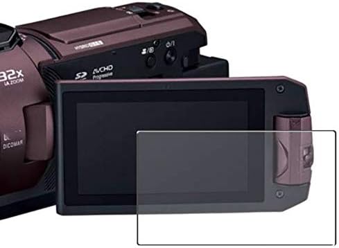 Puccy 3 пакет анти-сино светло заштитен филм на екранот, компатибилен со Panasonic Camcorder HC-WX2M TPU стража （Не заштитени стакло заштитници）