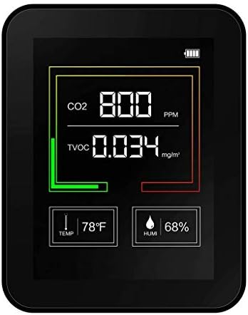 Монитор за квалитет на воздухот GLJ, Професионалниот монитор за температура и релативна влажност, мерач на квалитет на воздухот за
