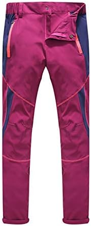 Панталони панталони двојки суво ветровоизолични водоотпорни мажи за пешачење на отворено quik машки панталони едноставна облека