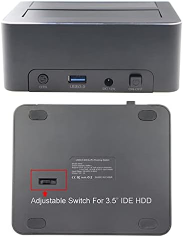 WALNUTA DUAL Bay USB 3.0 ДО SATA IDE Надворешен Хард Диск Докинг Станица со 2-Порта Центар Читач На Картички 2.5/3.5 Инчен SATA/IDE HDD