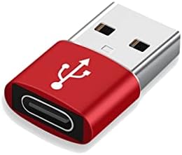 Mookeenone мини женско полнење на порта за полнење USB тип А машко до USB C Type C Брз конвертор