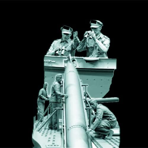 【1/35】 Втората светска војна германски војници комплет за модел на модел на смола Минијатурна смола Делови // ye1w- 4