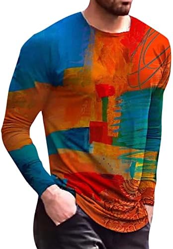2022 Нови машки врвови на мажите модни ретро спортски фитнес на отворено 3Д дигитална печатена маица маички кошула елек