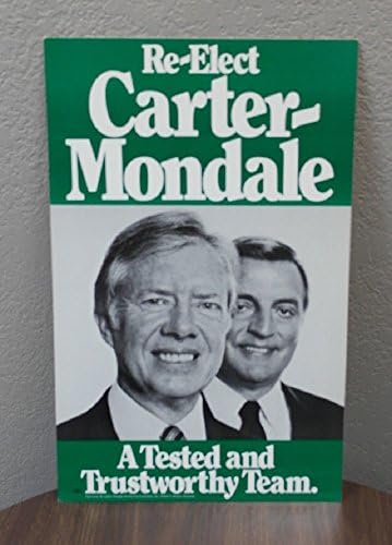 Претседателот Џими Картер Оригинален Постер За Кампањата