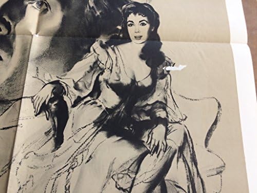 Филмскиот постер на Беу Брумел, Елизабет Тејлор, Стјуарт Гренџер, Питер Устинов 1954 година