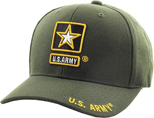 Официјален Претставник НА Американската Армија Лиценциран Врвен Квалитет Само Гроздобер Потресен Шапка Ветеран Воена Ѕвезда Бејзбол Капа