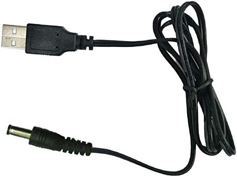Подредено ново USB до 3,7V DC CABLE CABLE PC CHALGER POWER CORD COSTEDTIGLE со FOREO LUNA 3 F9144 Нормално паметно чистење на лицето за фирма за масажа 3,7V 850 mAh Li-Iонски кабел за полнач на батерии