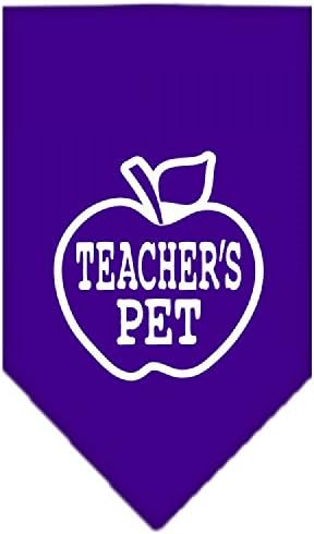 Наставници за миленичиња миленичиња наставници миленичиња печати бандана, голема, виолетова боја