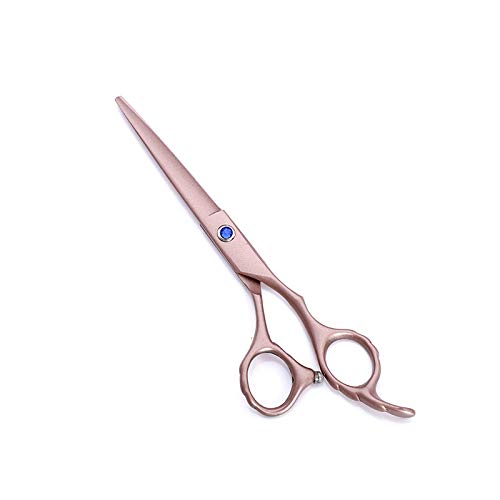 Професионални Ножици за Сечење Коса, 6 инчен Јапонски Челик Матирано розово злато исечени ножици за коса сечење берберска фризура