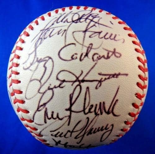 Тимот за атитика на Оукланд потпиша бејзбол 26 потписи 1989 Шампион целосна буква на ЈСА - автограмирани бејзбол