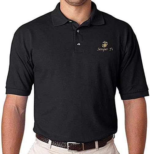 Чест земја USMC SEMPER FI MARINE CORPS Поло голф кошула