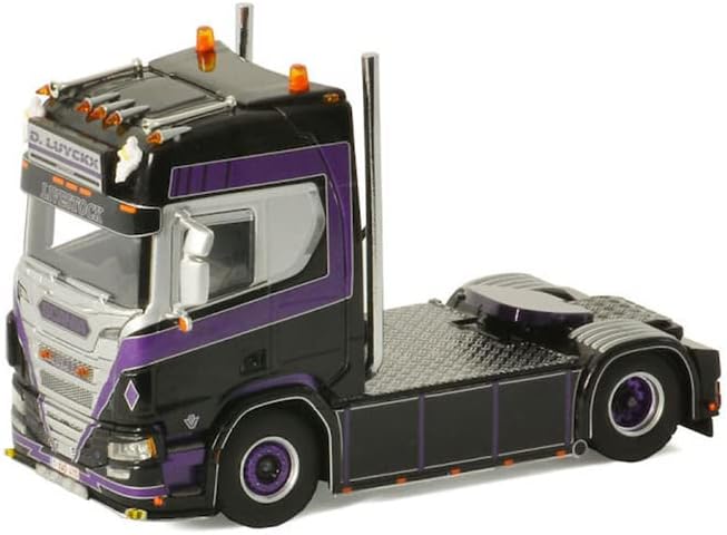 За WSI за Scania R Highline CR20H 4x2 за D. luyckx 1/50 Diecast камион претходно изграден модел