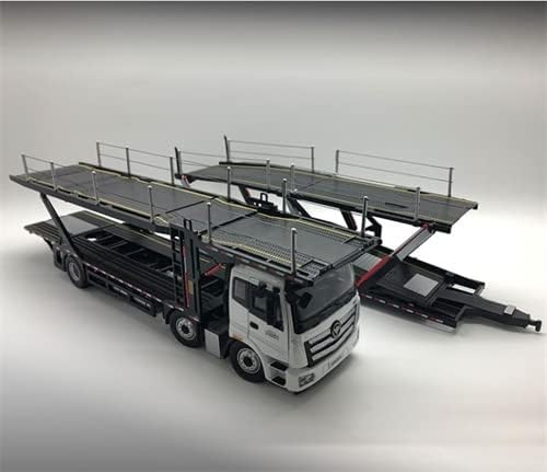 Фотон Фотон Ауман носач на возила со средна оска ETX EST GTL приколка 1/36 Diecast Truck Pre-изграден модел