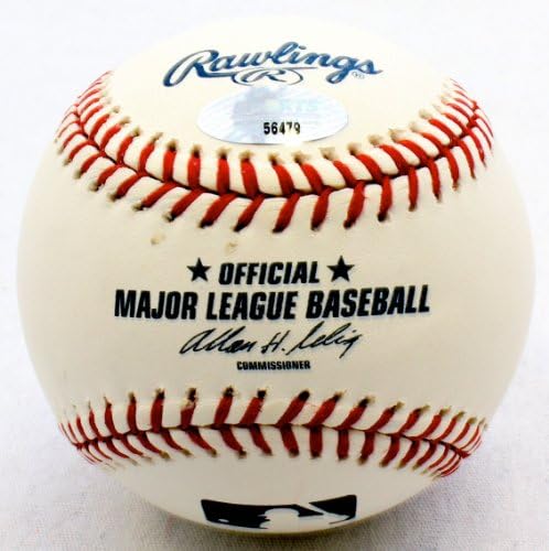 Карл Крафорд Потпиша Автограм Бејзбол Од Големата Лига Лос Анџелес Доџерс со Автограм Бејзбол