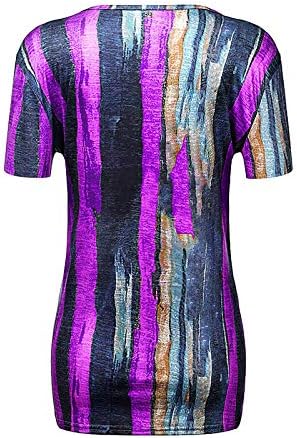 uikmnh Women Women Baggy Dye Lutture Shorte Swee Coirts Build