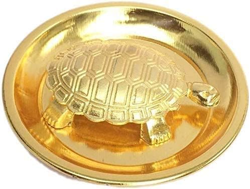 Желка Качуа со чинија за среќа, златно