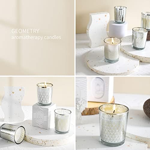 6 пакувани миризливи свеќи, сетови за ароматерапии, специјално дизајнирани за подароци за деверуши, идеални подароци за свадба,