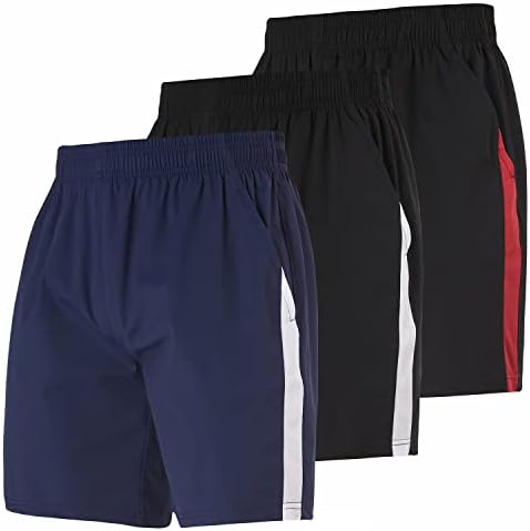 Ultra Performance 3 Pack Super Strute Gym Short Shorts For Men, Mens Running Shorts 7 инчи Inseam