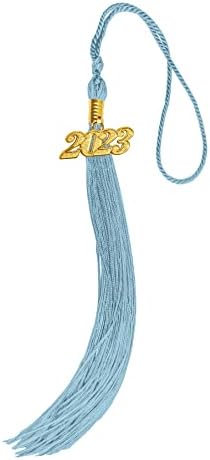 Дипломирање на Херенбек единечна боја или двојна боја чест од чест со 2023 година за златна година шарм за додатоци за дипломирање