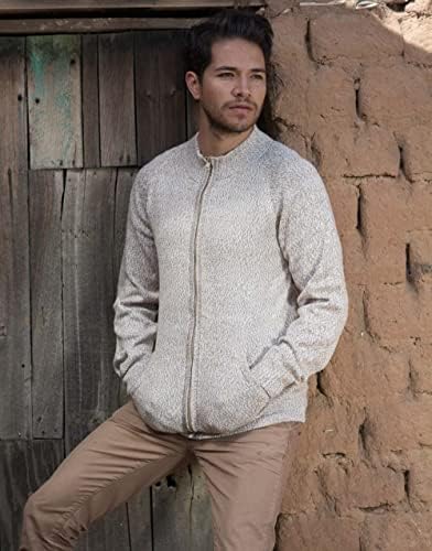 Гамбоа алпака џемпер за мажи волна дуксери за мажи алпака худи машка волна џемпер со качулка кардиган алпака џемпер