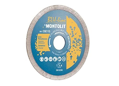 Montolit Blue Line CSE115 115mm 4,5 Дијамантски порцелан за сечење