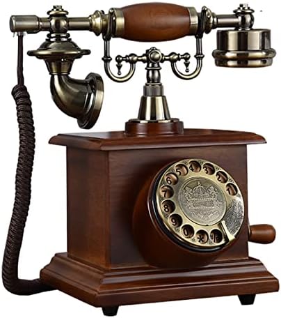 Counyball Rotary Dial Telefone Home Office Findline Classic Desk Thone European Style Decoration American Soom Retro Living