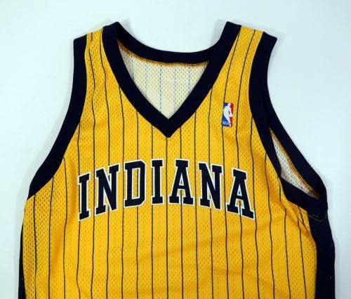 1999-00 Индијана Пејсерс празна игра издадена златна маичка 44 DP31839 - користена игра во НБА
