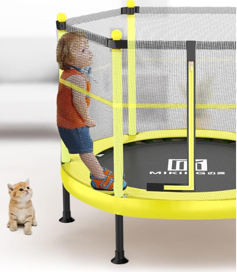Детски Трамплин рекреативни брануваа со мрежа за куќиште - Одобрена ASTM - комбо отскокнување на отворено брануваа за деца семејство