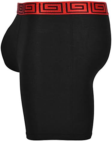 Обвивка против долна облека со двојна торбичка за спортски перформанси од 8 инчи боксерски брифинзи