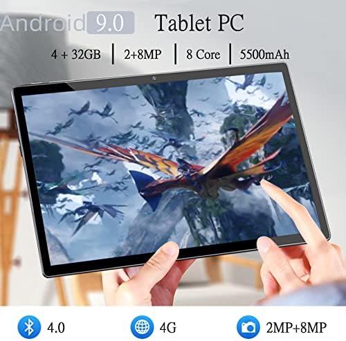 98P708 Таблет Android 90 Оперативен систем 101-инчен HD Display OCTA Core процесор 4 GB RAM и 32 GB ROM TF експанзија поддршка