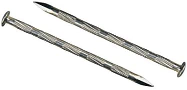 5x100 mm - 3,9 инчи зацврстени високи нокти на јаглерод челик за asonидарски и метални плочи цинк позлатени 100 парчиња